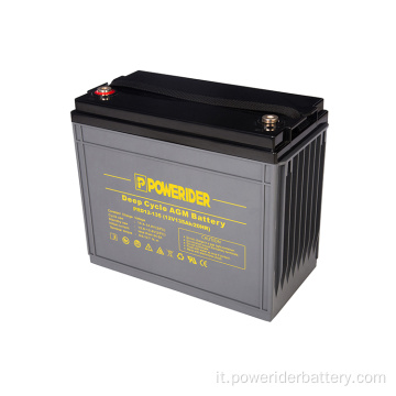 Batteria AGM del piombo a ciclo profondo 12V 135Ah